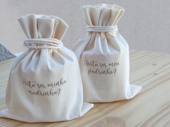 Lembrança Padrinhos Vela Aromática 220g com Embalagem