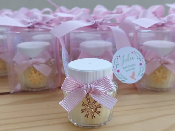 Lembrança Vela Aromática 45g com Pingente