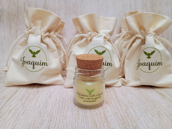 Lembrancinha Vela Aromática 40g Personalizada