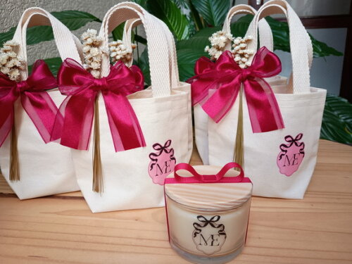 Lembrança 15 Anos Vela Aromática 100g com Mini Ecobag