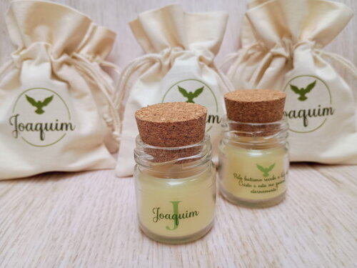 Lembrancinha Vela Aromática 40g Personalizada