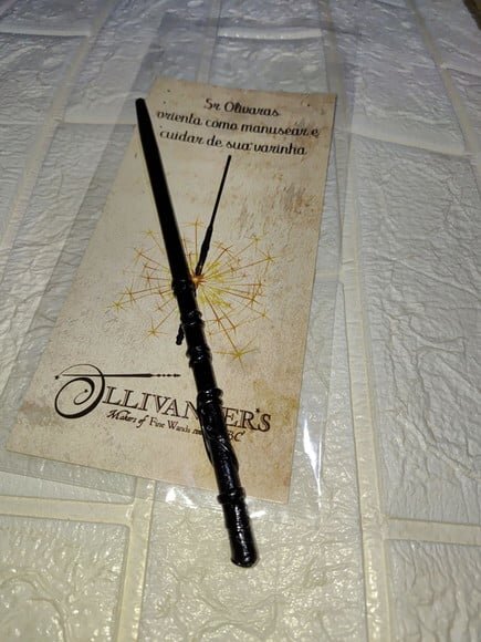 Mini Varinha Artesanal - Harry Potter (21 cm ) + Guia de varinhas