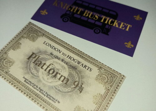 Ticket - Harry Potter