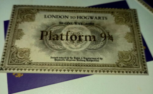 Ticket - Harry Potter