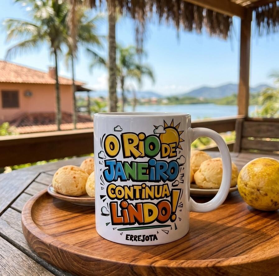 Caneca Personalizada Rio De Janeiro Continua Lindo