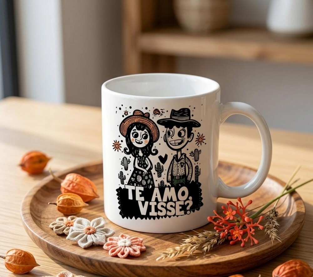 Caneca Personalizada Te Amo, Visse