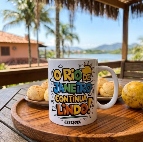 Caneca Personalizada Rio De Janeiro Continua Lindo
