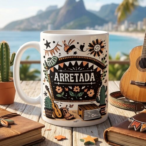 Caneca Personalizada Arretada