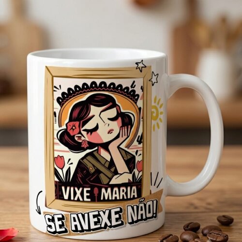 Caneca Personalizada Vixe Maria