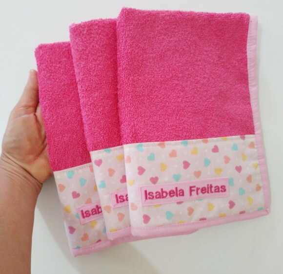Toalha Esolar - kit 3 pecas