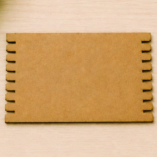 Mini Tear para Tapeçaria em MDF com Agulha e Pente