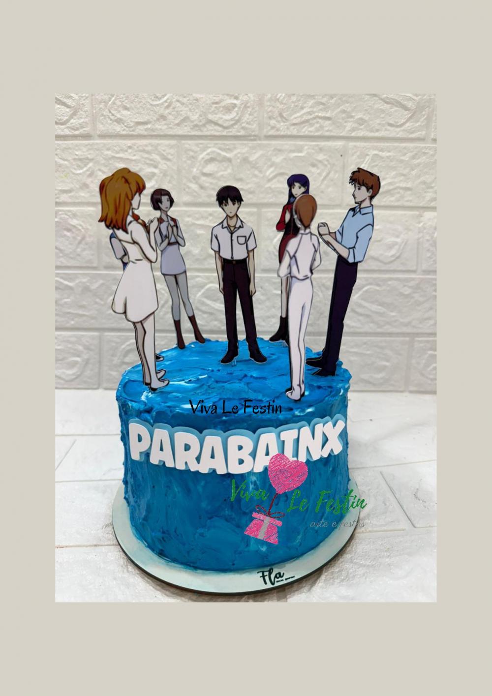 Topo de Bolo - Neon Genesis Evangelion