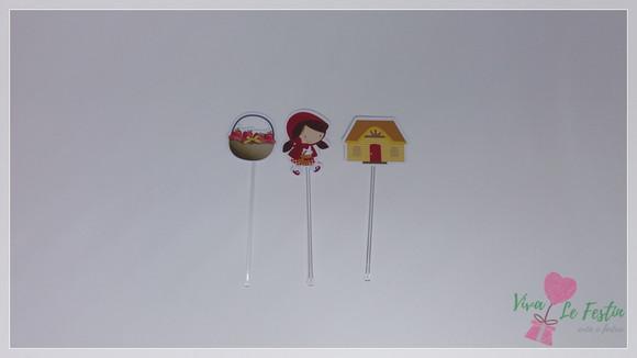 Tag de docinho - Chapeuzinho vermelho
