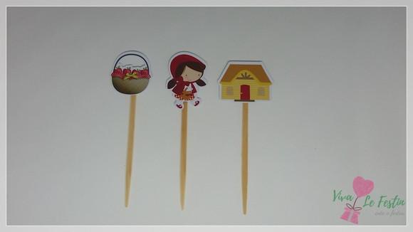 Tag de docinho - Chapeuzinho vermelho