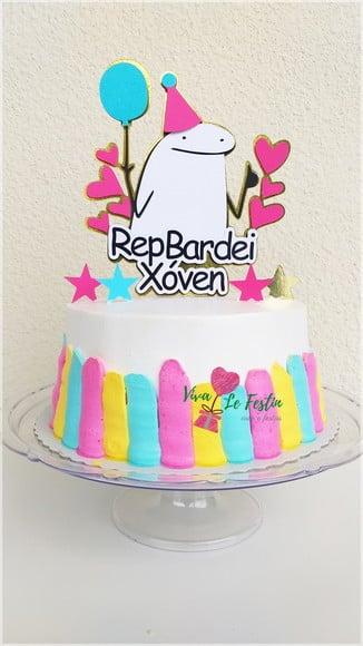 Topo de Bolo - Flork