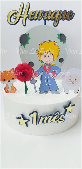 Topo de Bolo - Pequeno Principe