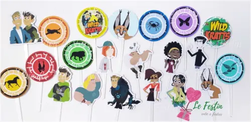 Tag para Docinho - Irmãos Kratts