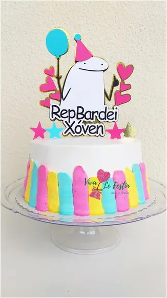 Topo de Bolo - Flork