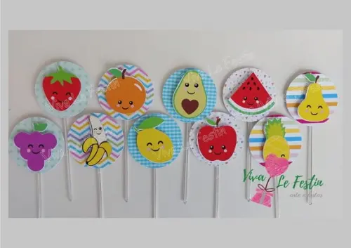 Tag de Docinho - Frutinhas