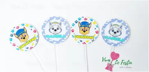 Tag de Docinho - Patrulha Canina