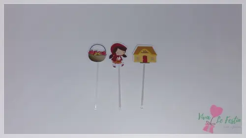 Tag de docinho - Chapeuzinho vermelho