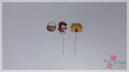 Tag de docinho - Chapeuzinho vermelho