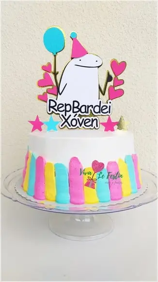 Topo de Bolo - Flork