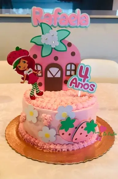 Topo de Bolo - Moranguinho