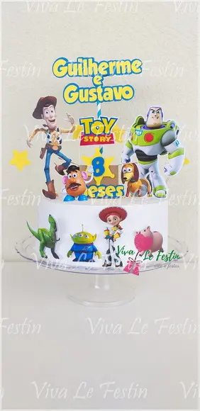 Topo de Bolo - Toy Story