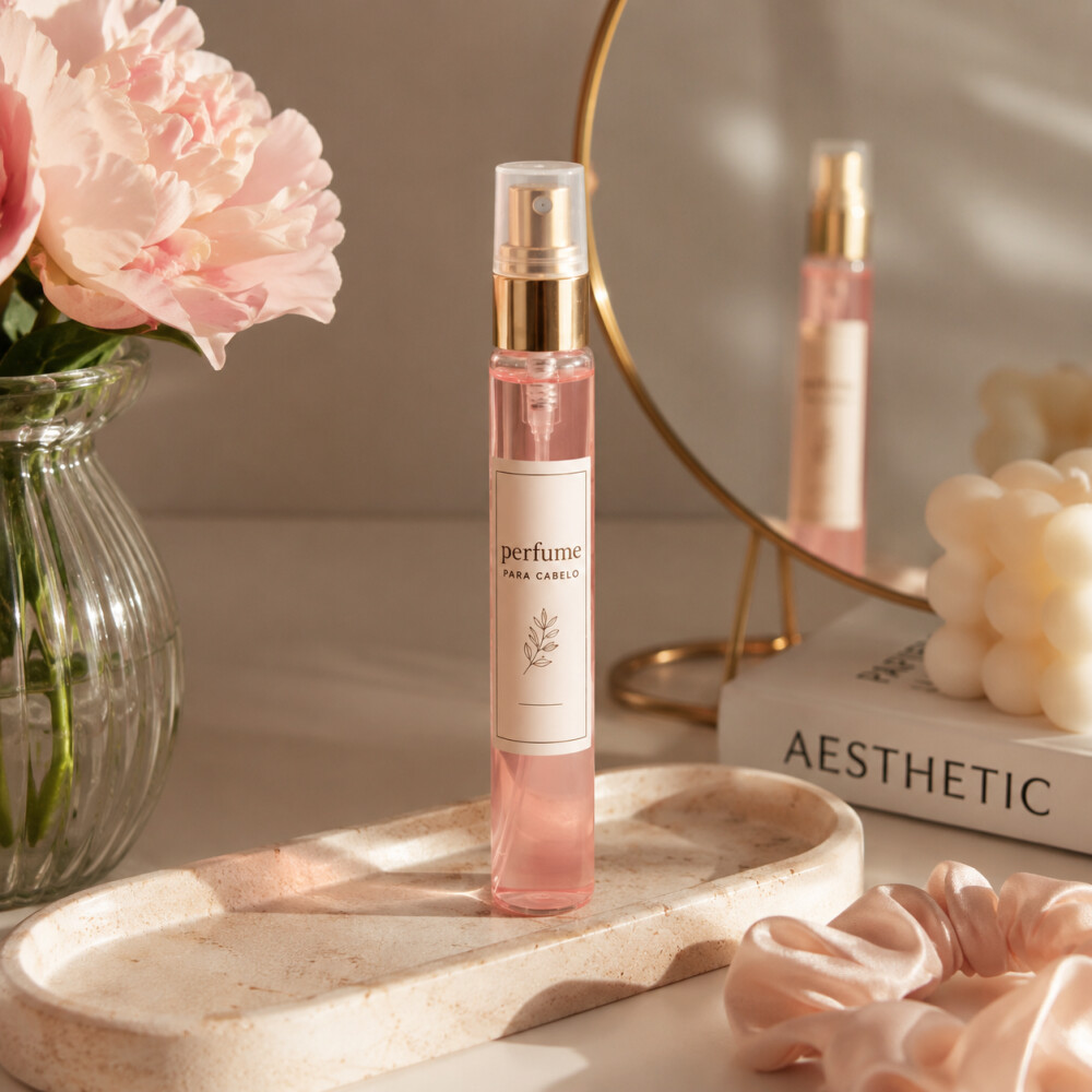 Perfume para Cabelo Personalizado – Lembrancinha Elegante para