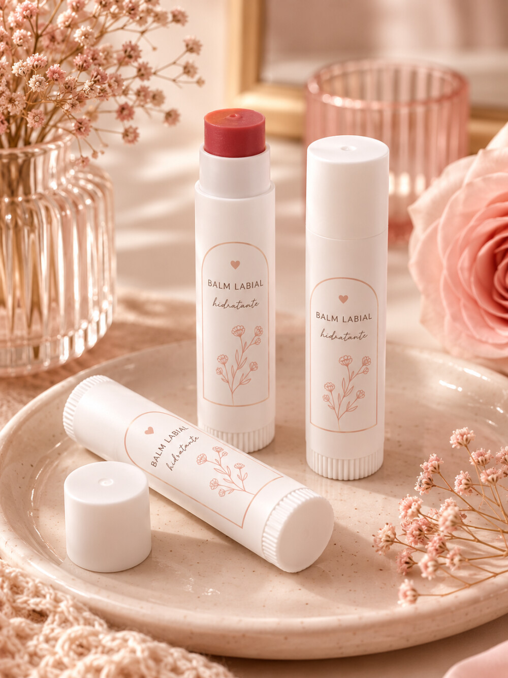 Lip Balm Hidratante Personalizado – Lembrancinha de Luxo para A