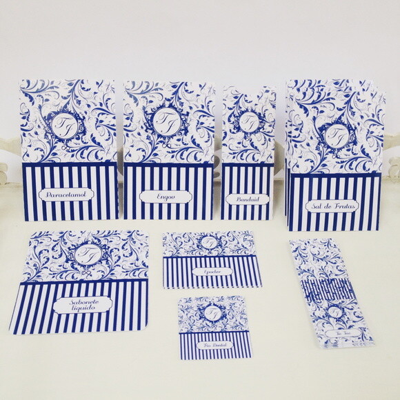 Kit Toalette / Banheiro Rótulos