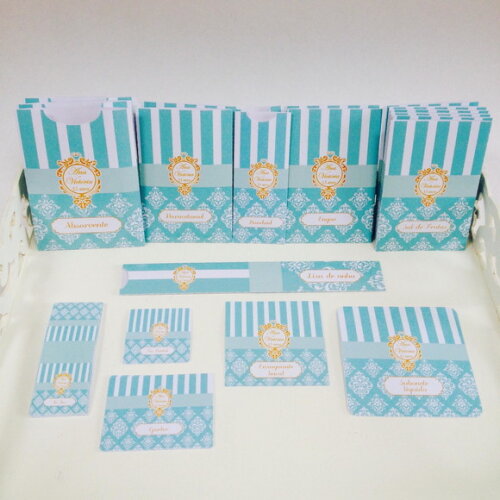 Kit Toalette / Banheiro Rótulos