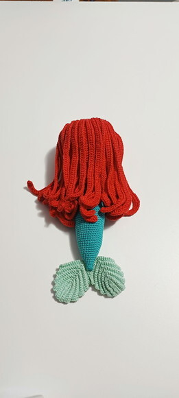 Boneca Ariel em Amigurumi