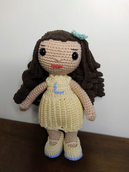 Boneca Amigurumi Personalizada