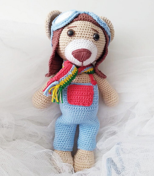 Boneco aviador