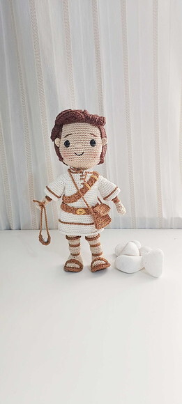 Boneco Personalizado Davi, da História Bíblica