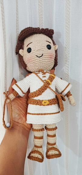 Boneco Personalizado Davi, da História Bíblica