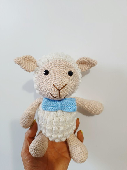 Casal de Ovelha em Amigurumi