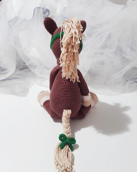 Cavalo amigurumi