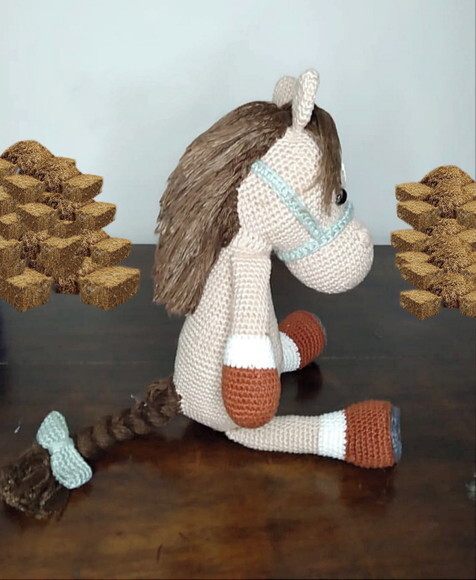 Cavalo amigurumi