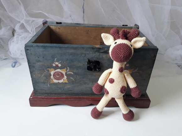 Girafa amigurumi