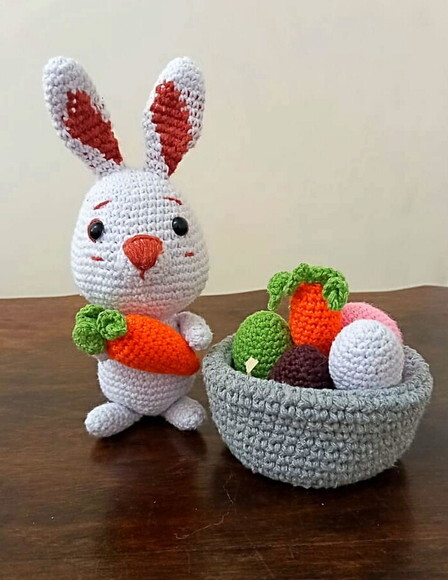 Kit Coelhinho amigurumi