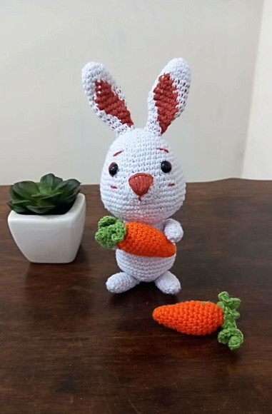Kit Coelhinho amigurumi