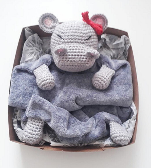 Kit naninha, chaveiro, chocalho amigurumi