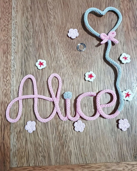 Nome Alice em Tricotin, Atenção a Descrição do Produto