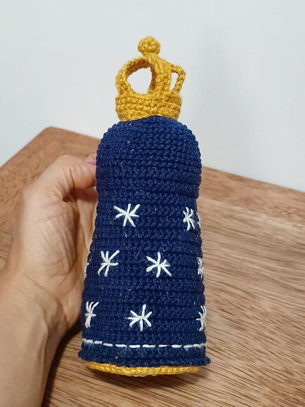 Nossa Senhora Aparecida em Amigurumi