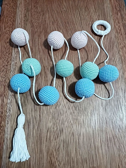Pingente em Amigurumi para Cortina