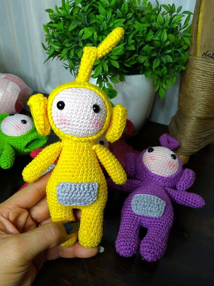 Teletubbies em amigurumi