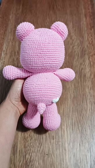 Ursinha Animadinha em Amigurumi